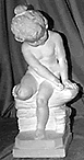 Cherub on Wall Statue