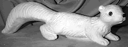 Squirrel statue