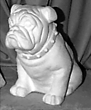 Bulldog with Collar statue