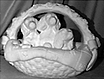 Puppies in Basket statue