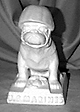 Marine Bulldog statue