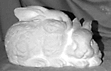 Love Bunnies statue
