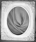 Antique Flower Border Picture Frame