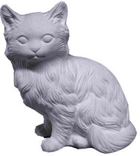 persian cat statue an352 plastercraft statue
