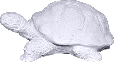 Turtle Plaster Statue