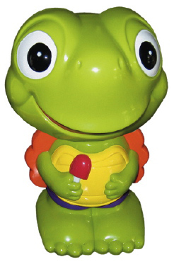Timmy Turtle Unpainted Plaster Piggy Bank