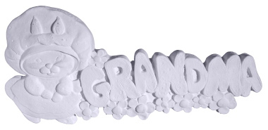 Grandma Plaster Plaque