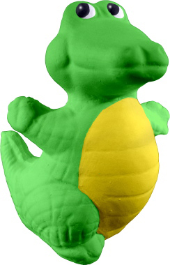 Happy Gator Plaster Statue