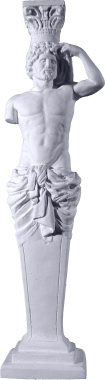 Zeus Plaster Candleholder