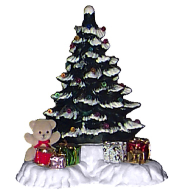 teddy bear christmas tree