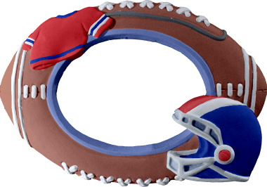 Football Plaster Picture Frame