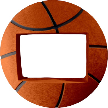 Basketball Plaster Picture Frame
