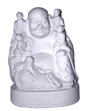 Fertility Buddha Plaster Statue