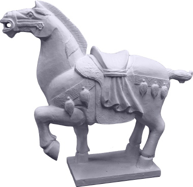 Tang Horse Plaster Statue