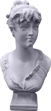 Christine Plaster Statue