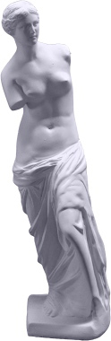 Venus De Milo Plaster Statue 33