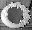 Smiling Moon & Stars Mirror