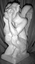 Thinking Gargoyle statue