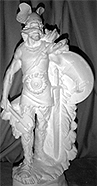 Warrior statue