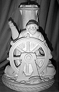 Sea Captain in Storm statue