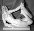 Nude with Book statue