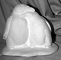 Penguin Lovers statue