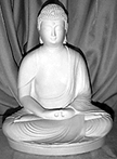 Sitting Buddha statue
