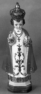 Infant of Prague statue