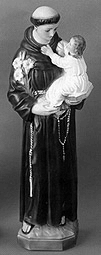 Saint Anthony statue