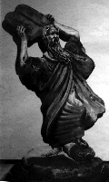 Moses with Tablets statue