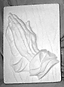 Praying Hands Wall Art Plaque