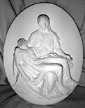 Pieta Wall Art Plaque