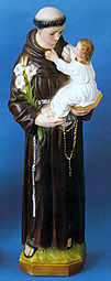 Saint Anthony statue
