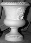 Lion Face Vase