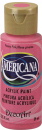 Americana Acrylics Peony Pink DecoArt