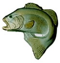 Bass Plaster Plaque