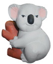 Baby Koala Plaster Statue