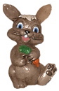 Bunny with Foot up Plaster Statue