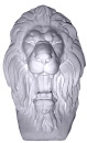 Lion Face Plaster Plaque