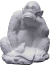 Wall Street Monkey Plaster Statue
