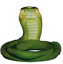 Cobra Plaster Statue