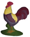 Rooster Plaster Statue