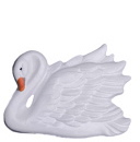 Swan Plaster Plaque