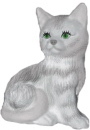 Kitten Plaster Statue