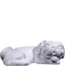 Pug Dog Plaster Statue