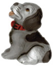 Puppy Plaster Statue b