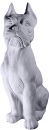 Boxer medium Plaster Statue