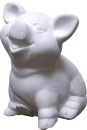 Party Pig Plaster Statue
