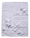 Babys Room Name Date Plaster Plaque