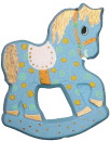 Pinto Rocking Horse Plaster Plaque